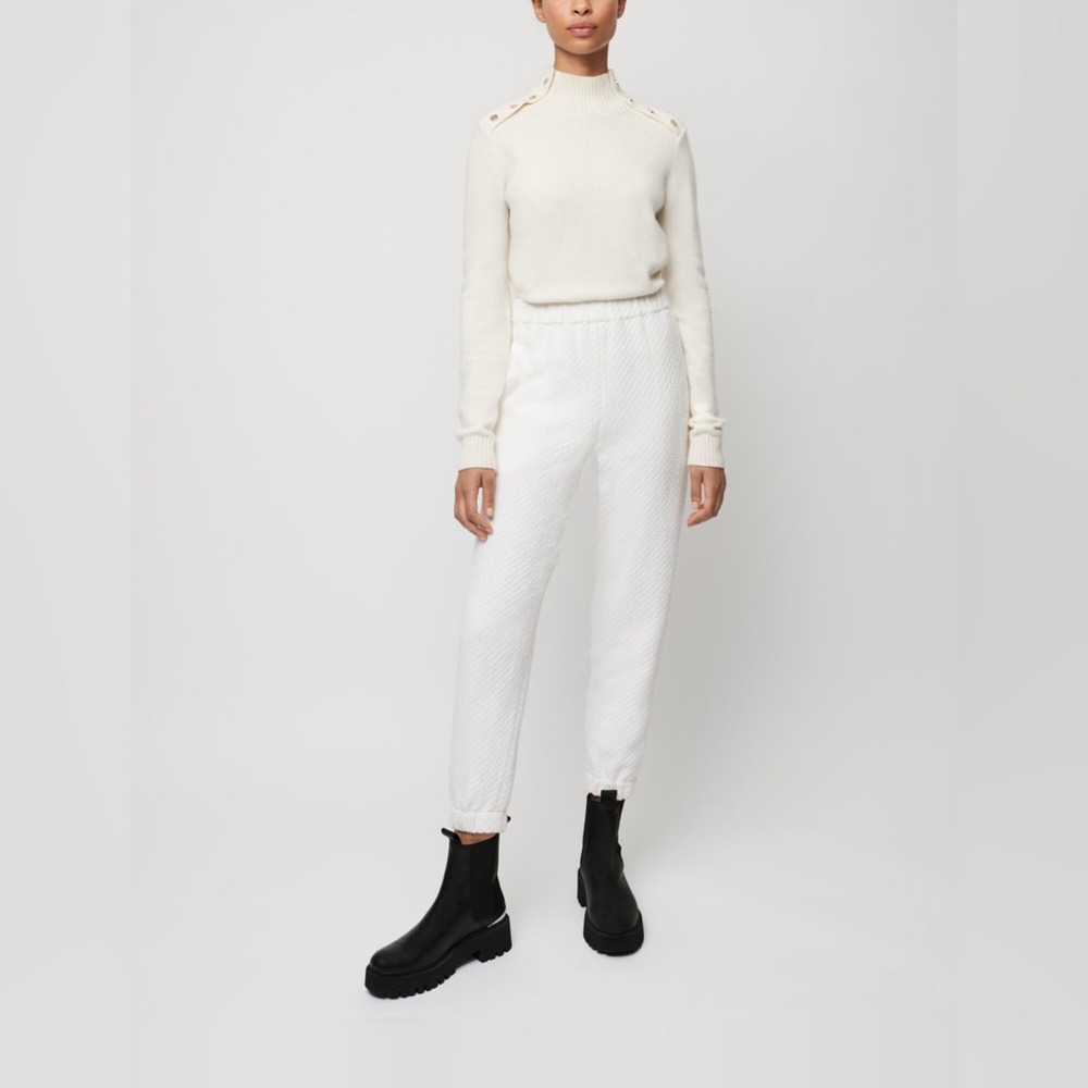 Maje tweed style jogging pants